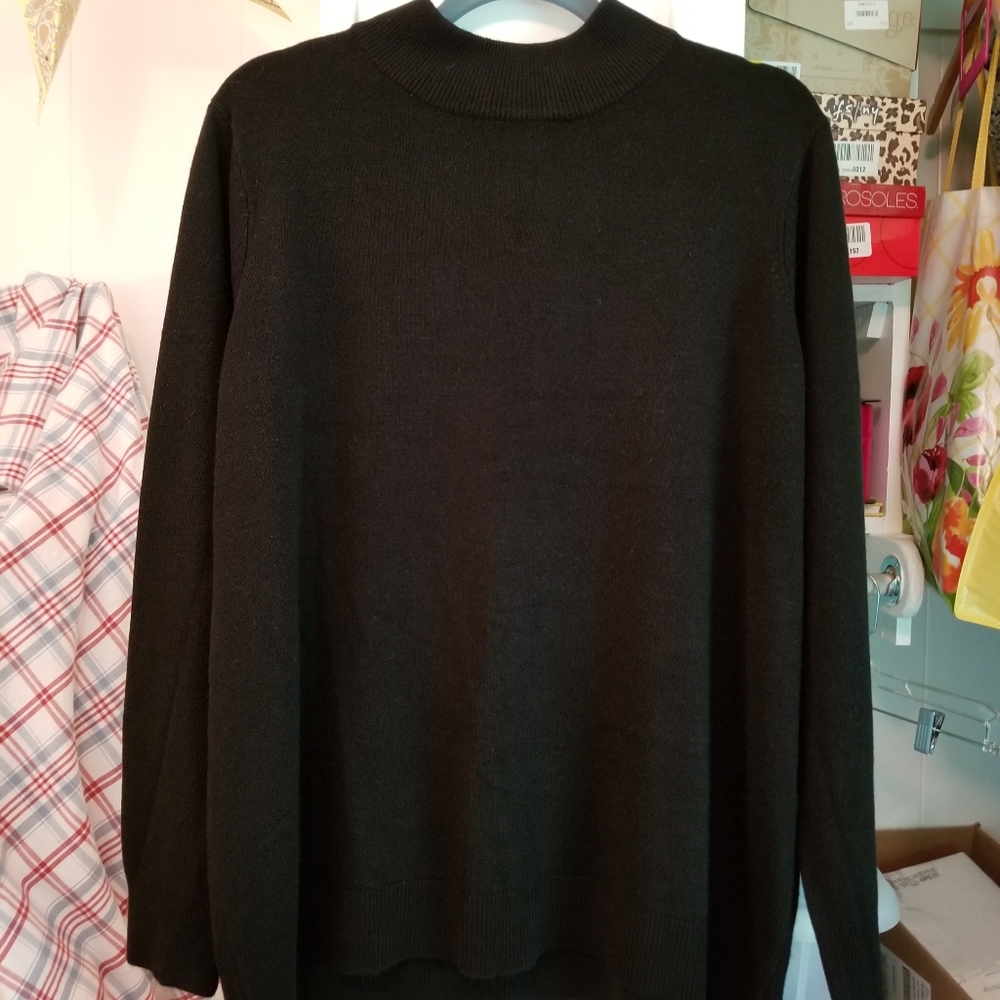Mockneck very soft sweater